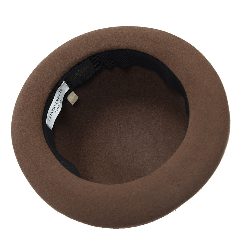 KIJIMA TAKAYUKI x The Stylist Japan RABBIT HAIR HAT BROWN – The